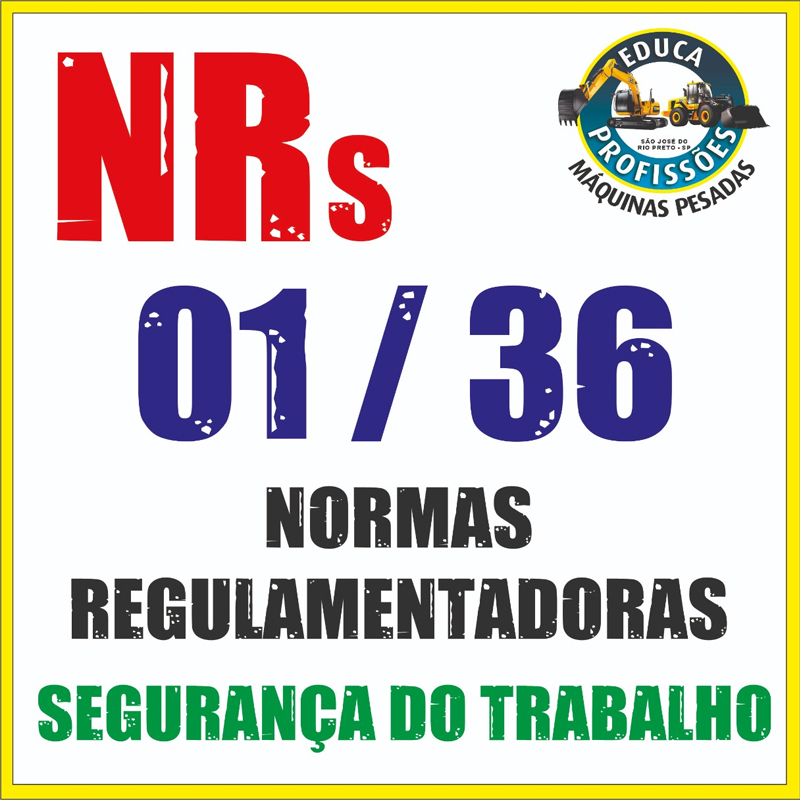 Curso Capacitação de NR's ( 1 à 36)