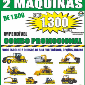 Combo Completo de 2 Cursos de Máquinas Pesadas